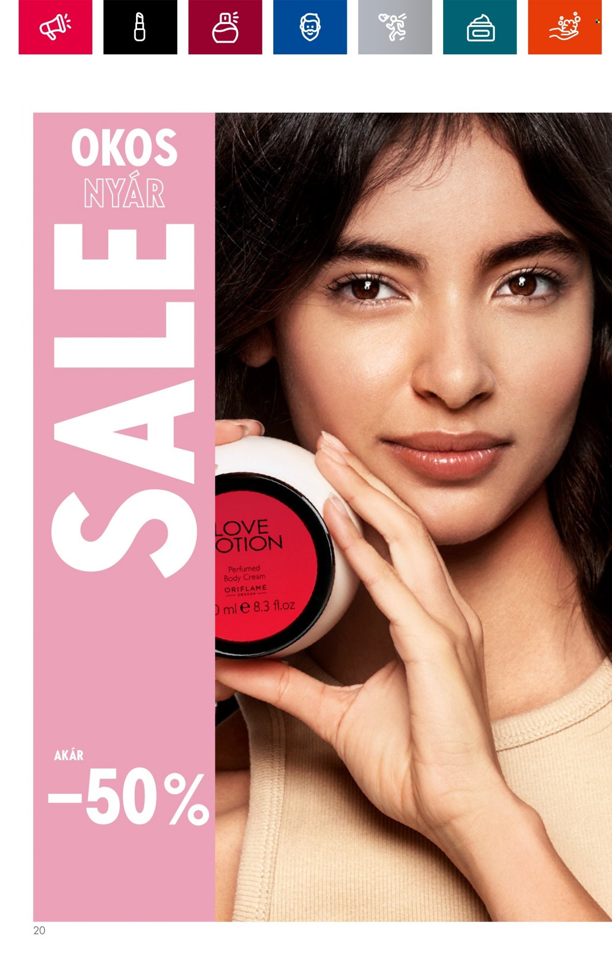 Oriflame akciós újságok - 2023.07.26 - 2023.08.08. Oldal 20