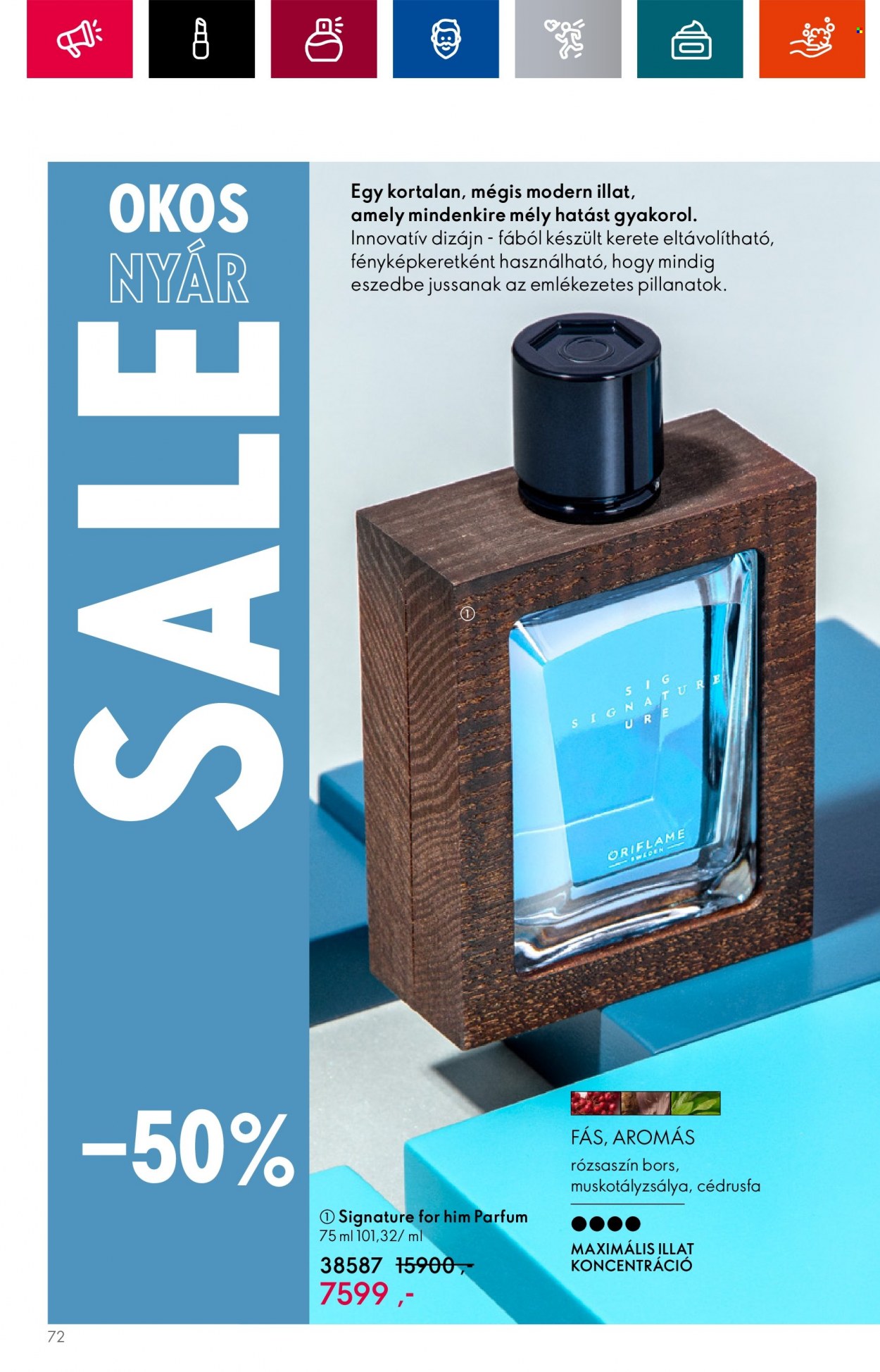 Oriflame akciós újságok - 2023.07.26 - 2023.08.08. Oldal 72