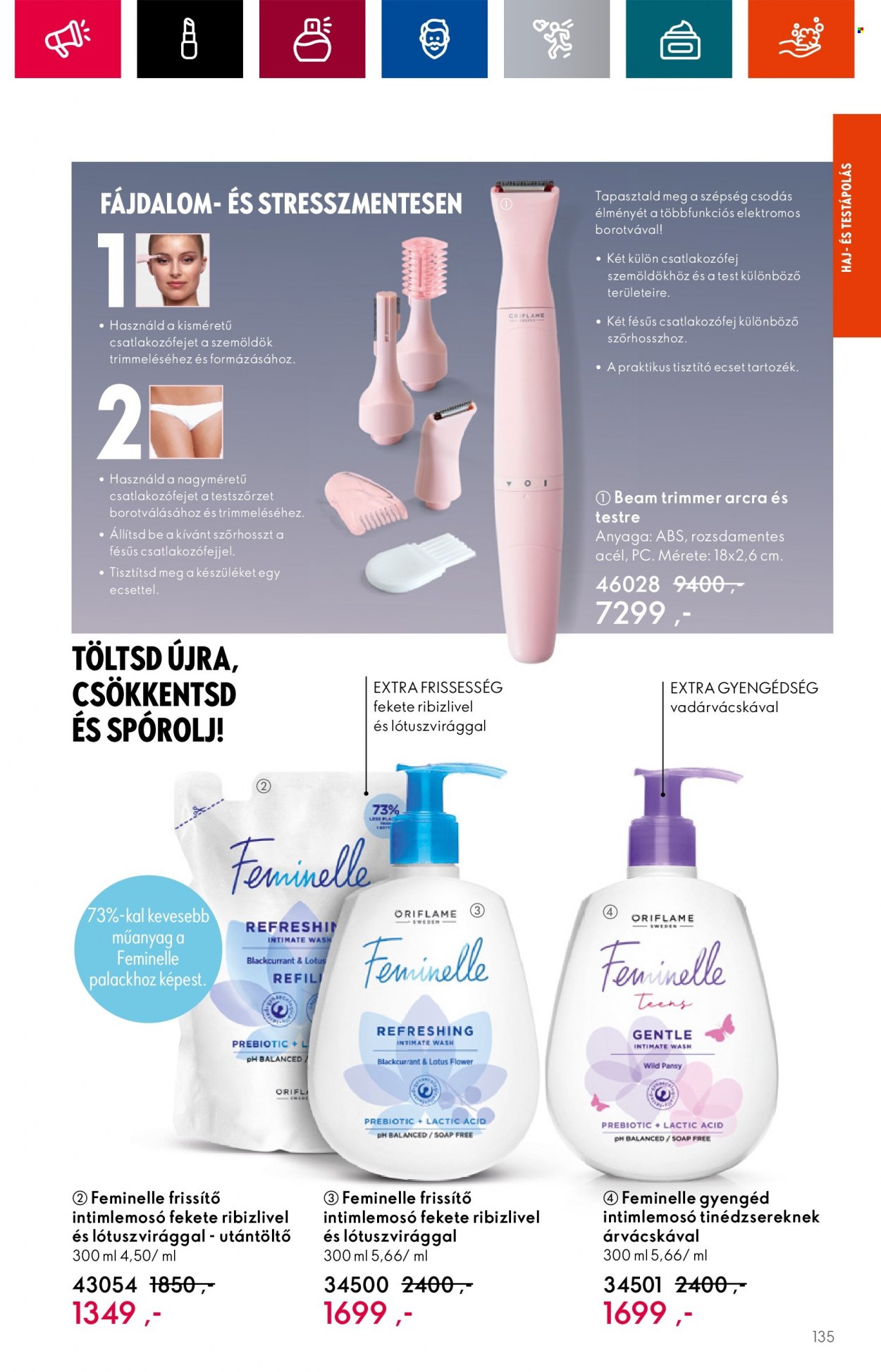 Oriflame akciós újságok - 2023.07.26 - 2023.08.08. Oldal 135