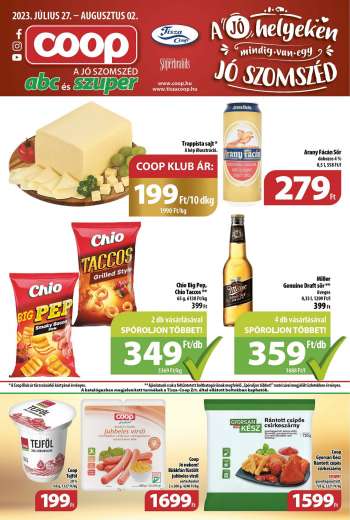 Újság Coop - 2023.07.27 - 2023.08.02.