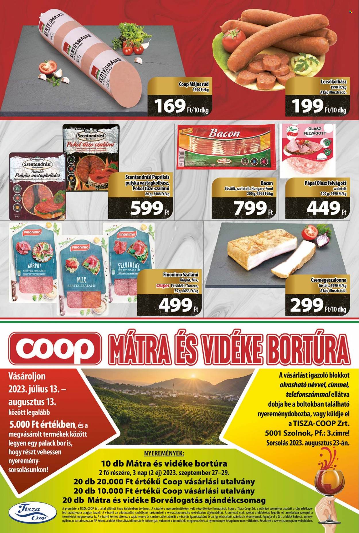 Coop akciós újságok - 2023.07.27 - 2023.08.02. Oldal 3
