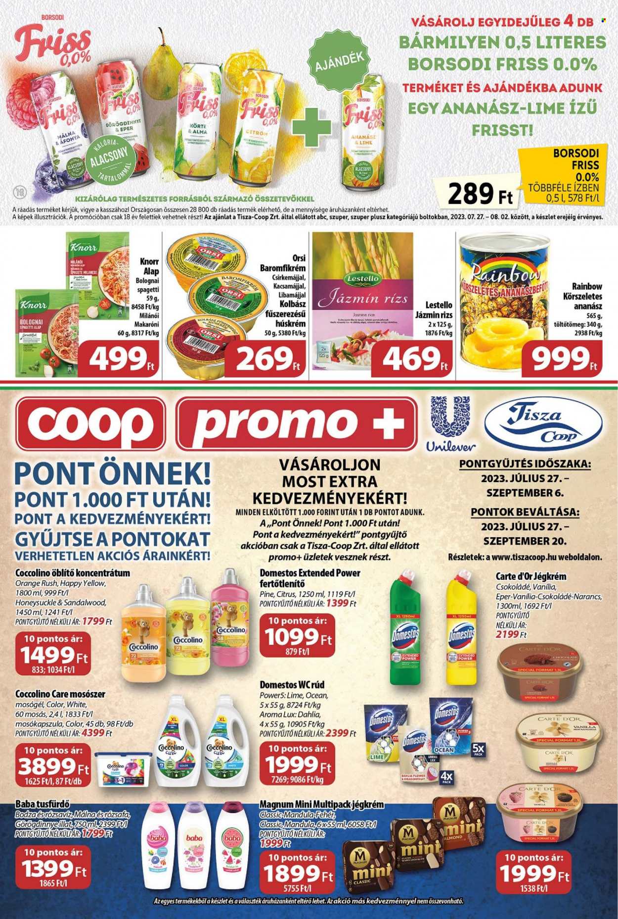 Coop akciós újságok - 2023.07.27 - 2023.08.02. Oldal 6