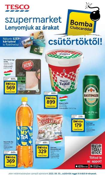 Újság TESCO - 2023.08.03 - 2023.08.09.