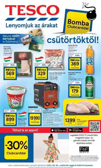 Újság TESCO - 2023.08.03 - 2023.08.09.