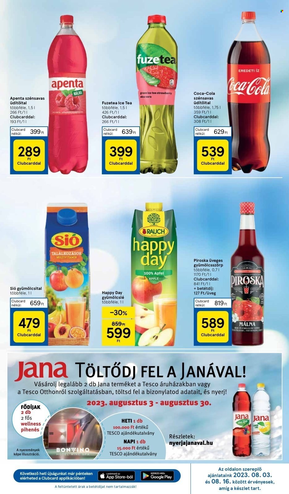 TESCO akciós újságok - 2023.08.03 - 2023.08.09. Oldal 23