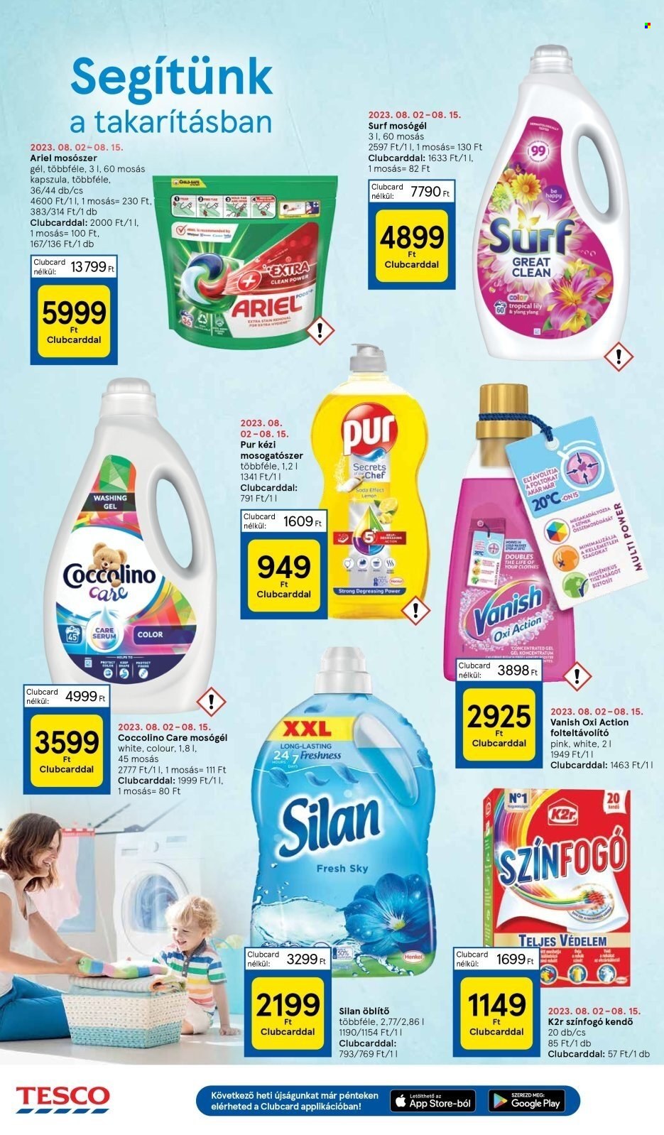TESCO akciós újságok - 2023.08.03 - 2023.08.09. Oldal 32