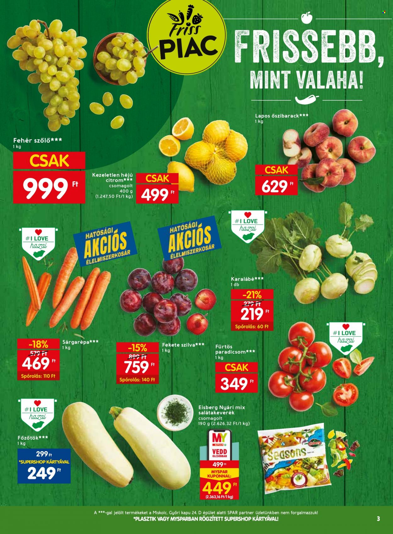 SPAR akciós újságok - 2023.08.03 - 2023.08.09. Oldal 3
