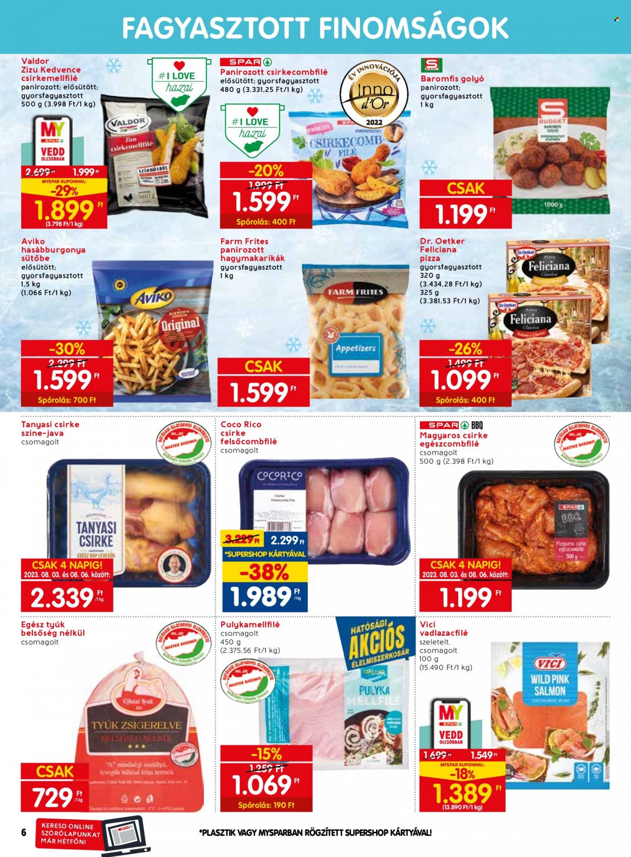 SPAR akciós újságok - 2023.08.03 - 2023.08.09. Oldal 8