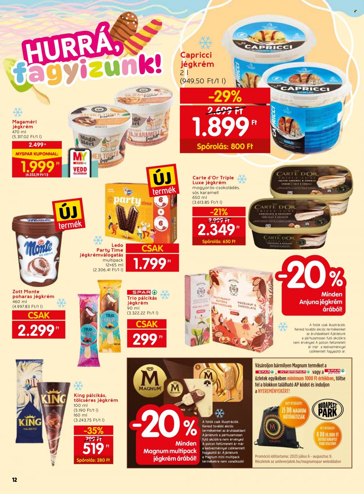 SPAR akciós újságok - 2023.08.03 - 2023.08.09. Oldal 16