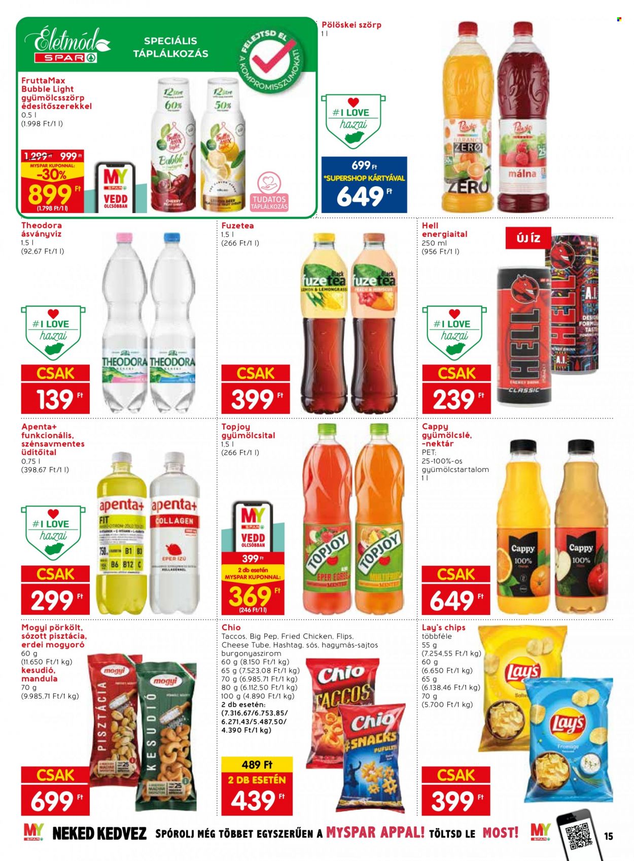 SPAR akciós újságok - 2023.08.03 - 2023.08.09. Oldal 19
