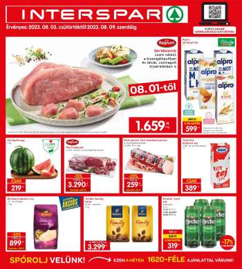 Újság INTERSPAR - 2023.08.03 - 2023.08.09.
