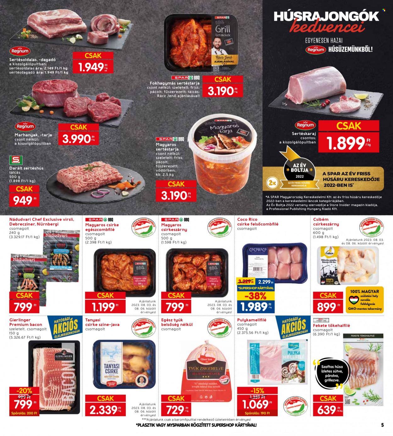 INTERSPAR akciós újságok - 2023.08.03 - 2023.08.09. Oldal 7