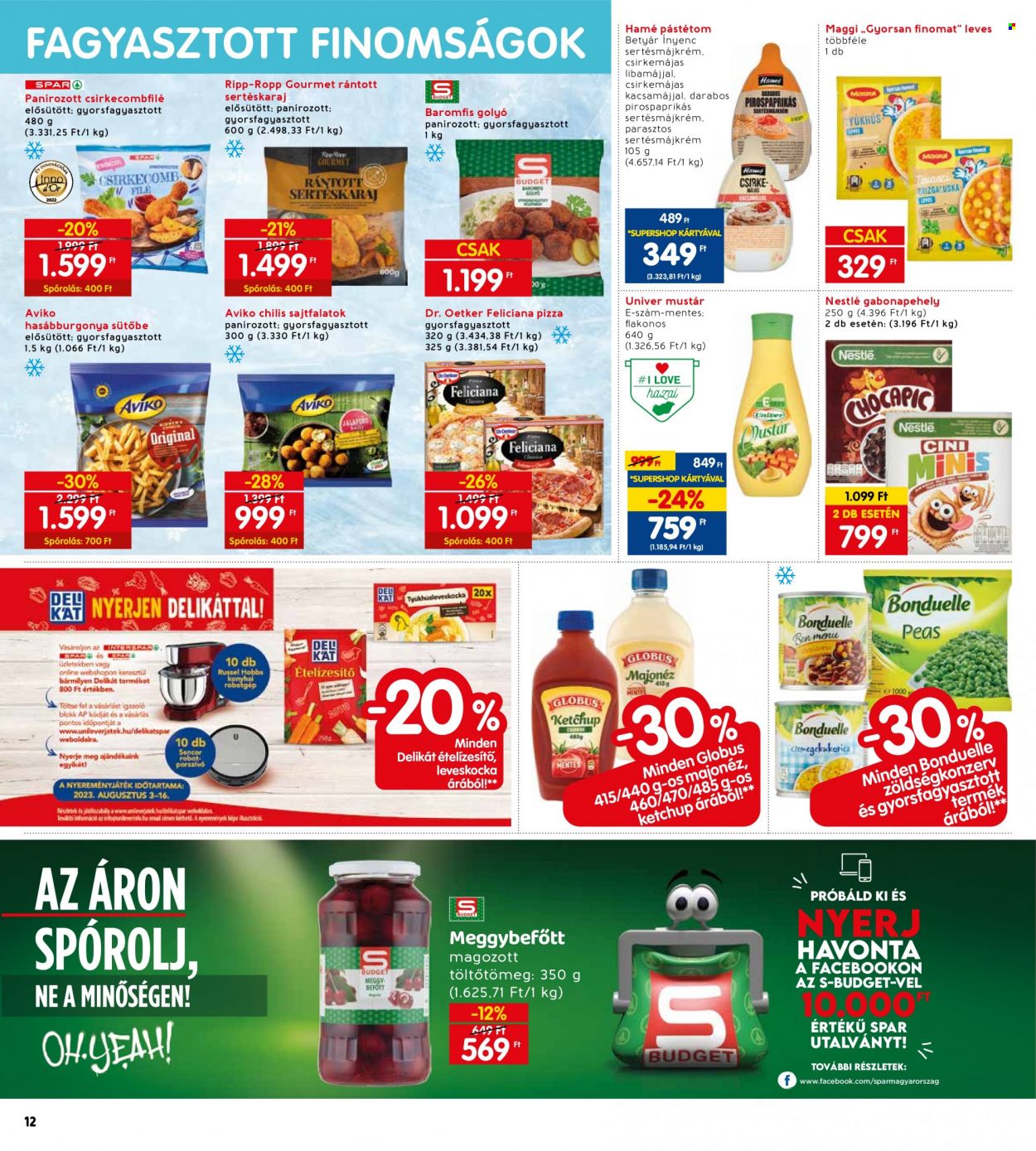 INTERSPAR akciós újságok - 2023.08.03 - 2023.08.09. Oldal 16