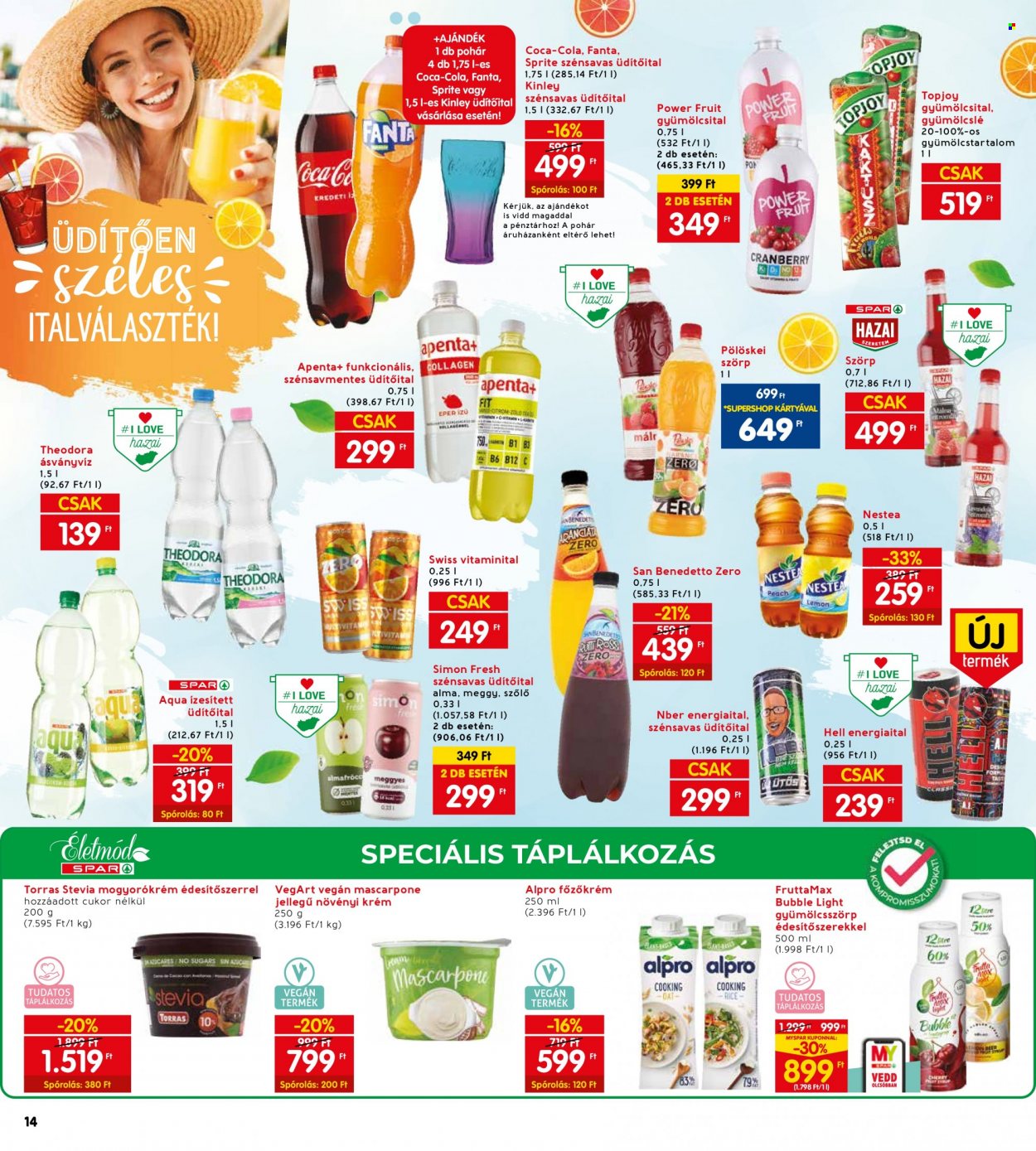 INTERSPAR akciós újságok - 2023.08.03 - 2023.08.09. Oldal 18