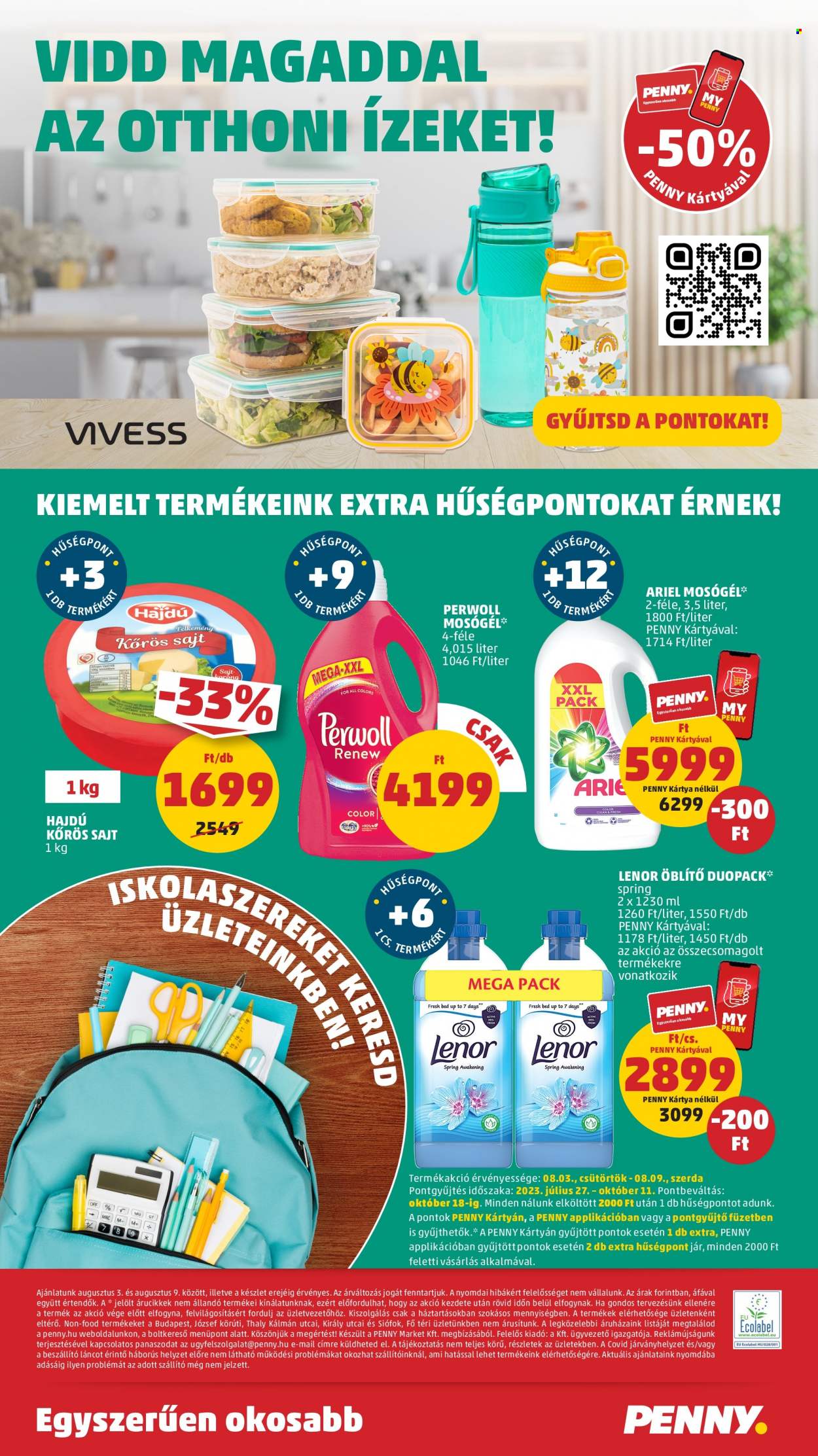 Penny Market akciós újságok - 2023.08.01 - 2023.08.09. Oldal 24