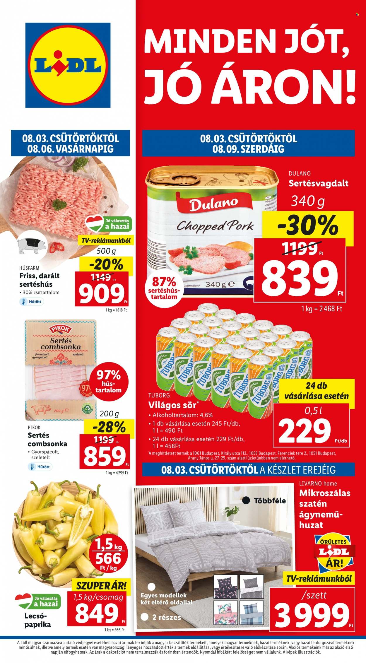 Lidl akciós újságok - 2023.08.03 - 2023.08.09. Oldal 1