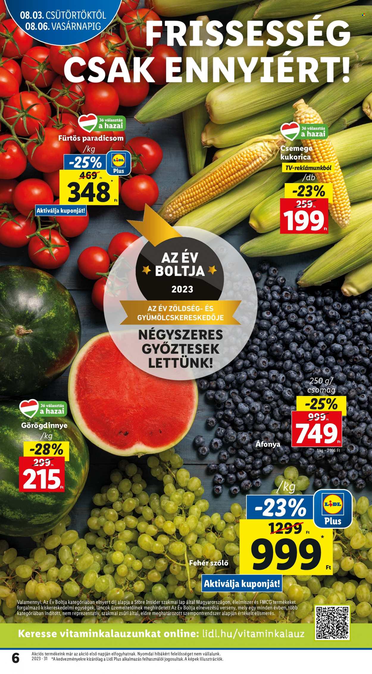 Lidl akciós újságok - 2023.08.03 - 2023.08.09. Oldal 6