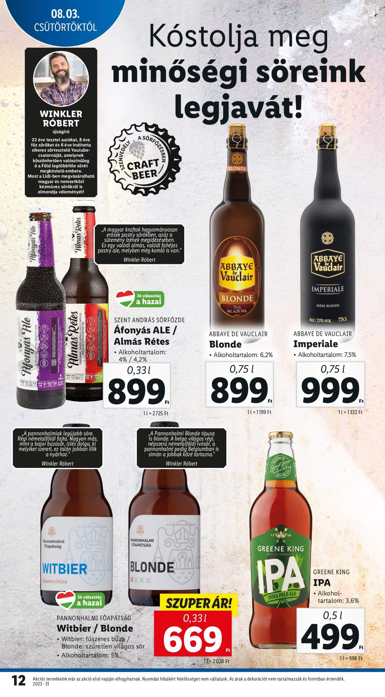 Lidl akciós újságok - 2023.08.03 - 2023.08.09. Oldal 12