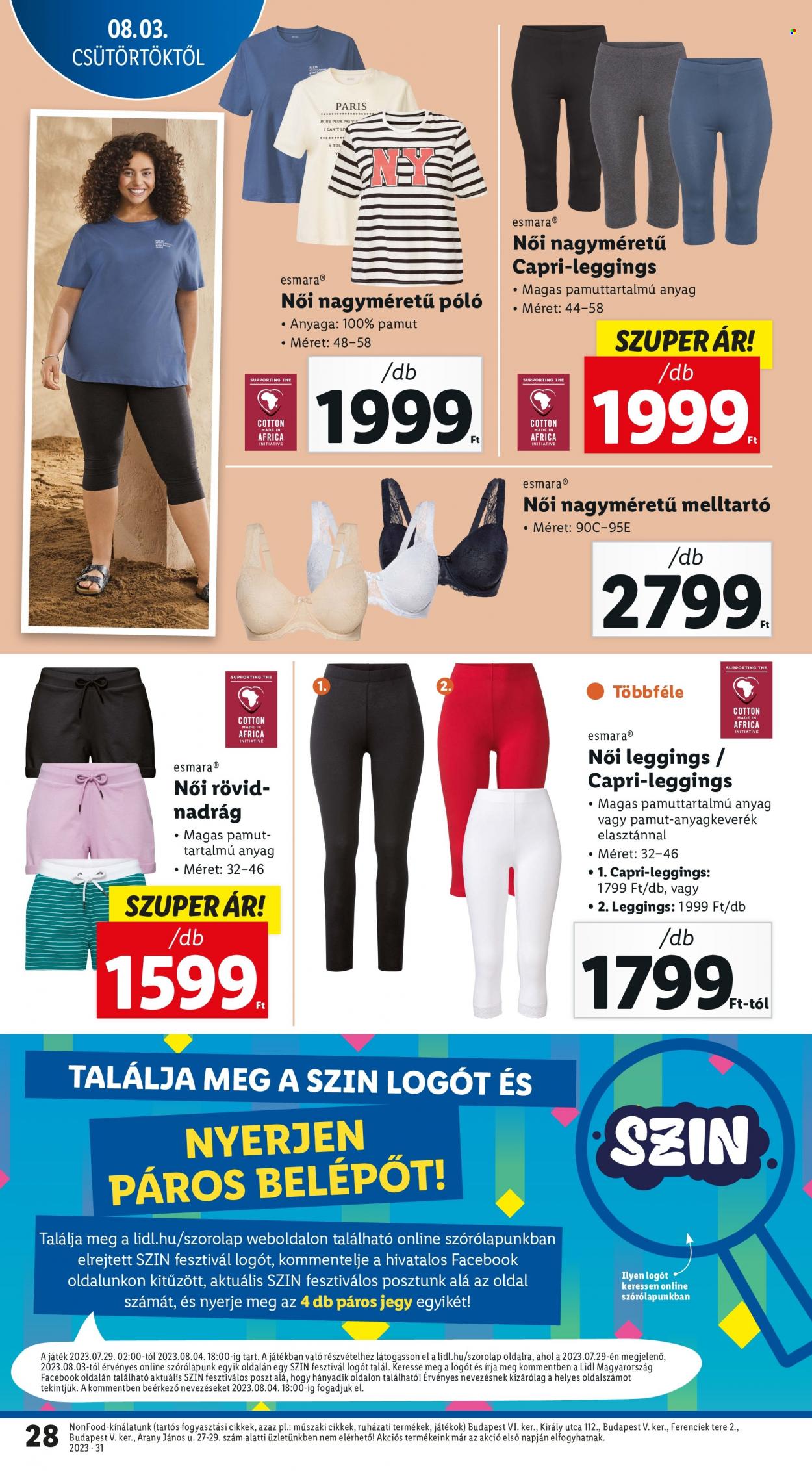 Lidl akciós újságok - 2023.08.03 - 2023.08.09. Oldal 28
