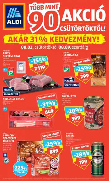 Újság Aldi - 2023.08.03 - 2023.08.09.
