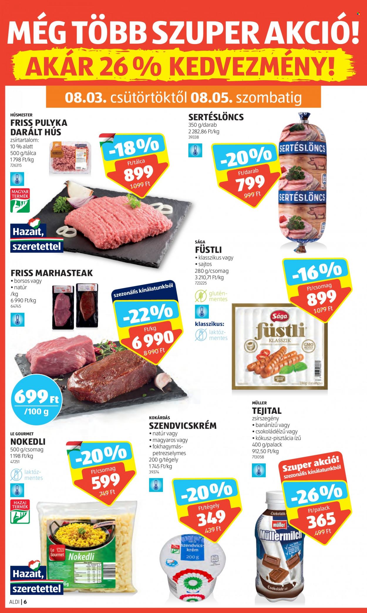 Aldi akciós újságok - 2023.08.03 - 2023.08.09. Oldal 6