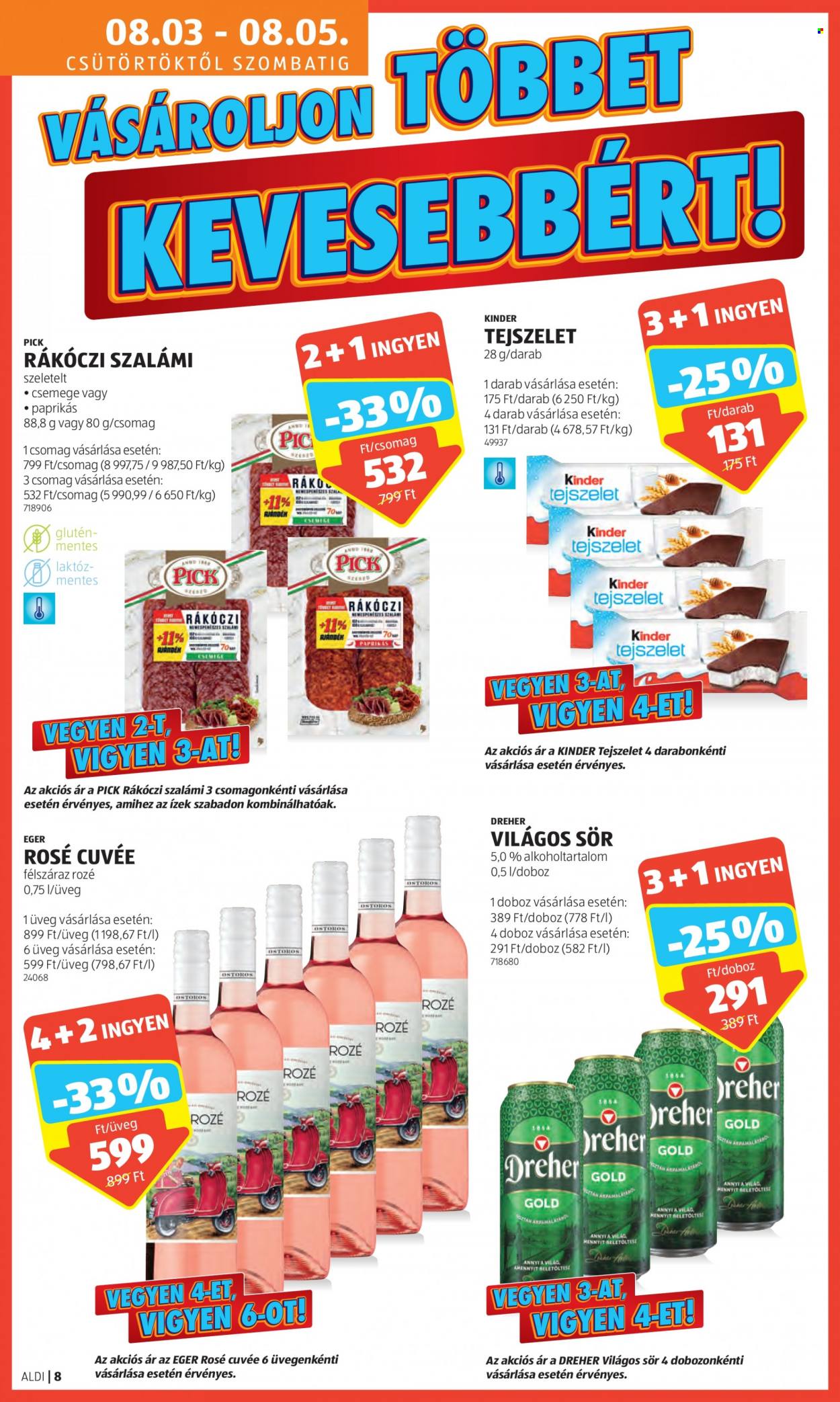 Aldi akciós újságok - 2023.08.03 - 2023.08.09. Oldal 8