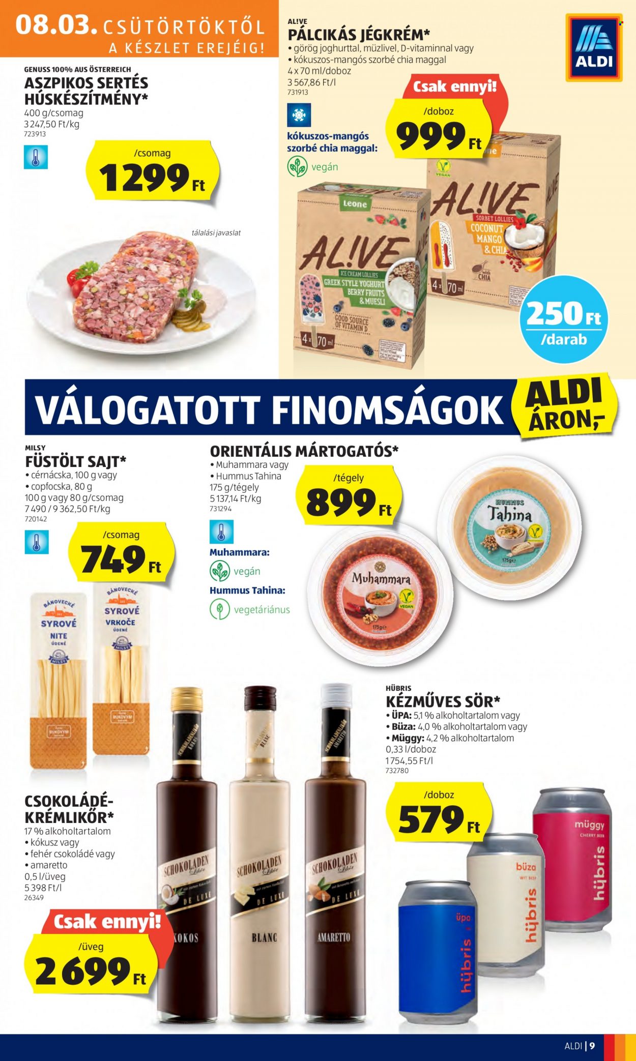 Aldi akciós újságok - 2023.08.03 - 2023.08.09. Oldal 9