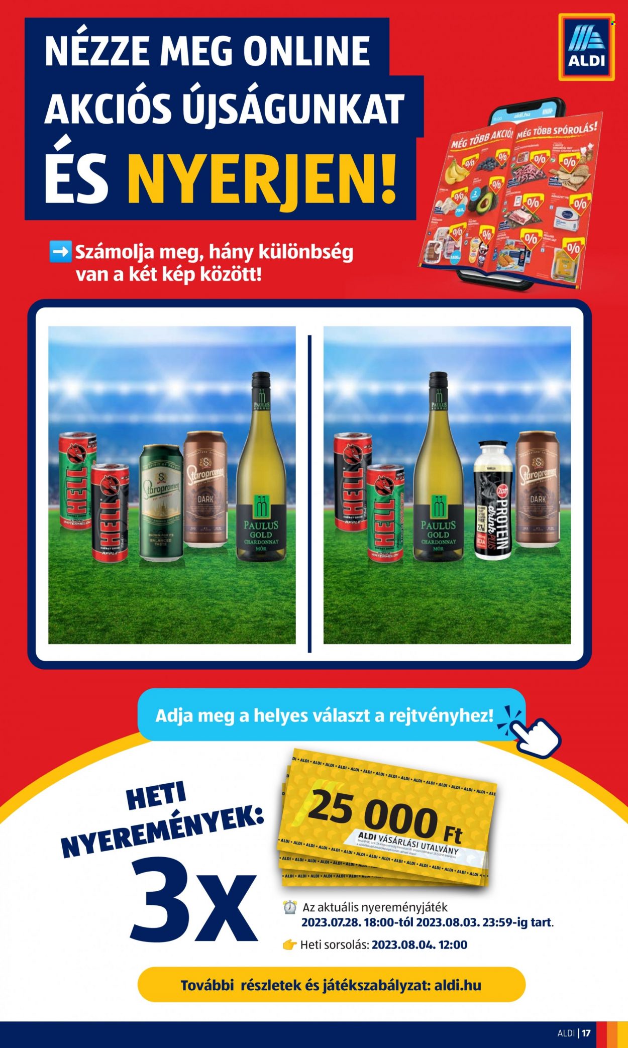 Aldi akciós újságok - 2023.08.03 - 2023.08.09. Oldal 19