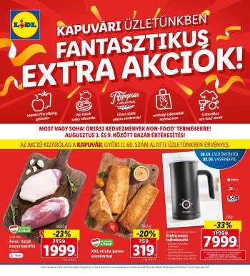 Újság Lidl - 2023.08.03 - 2023.08.06.