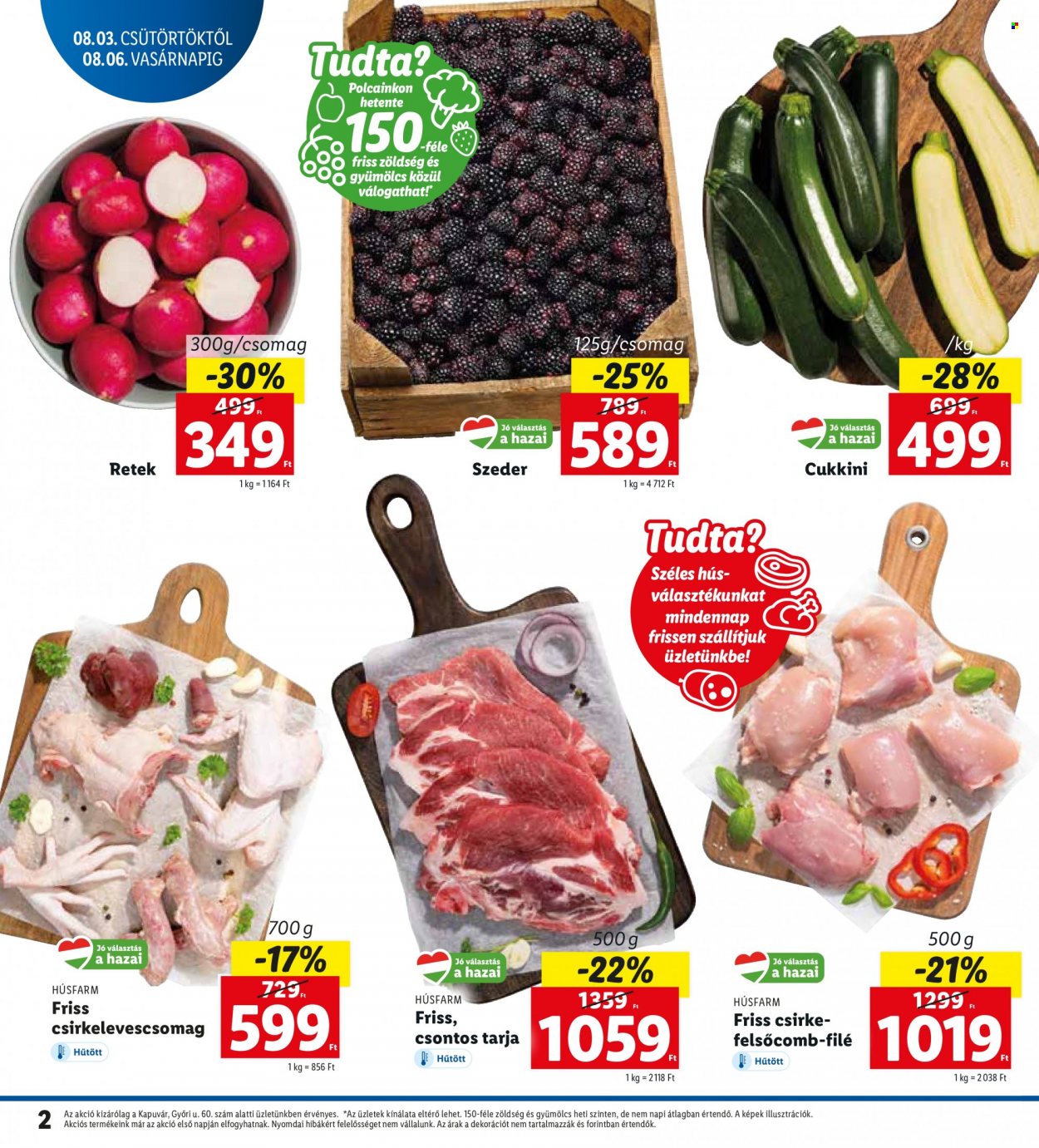 Lidl akciós újságok - 2023.08.03 - 2023.08.06. Oldal 2