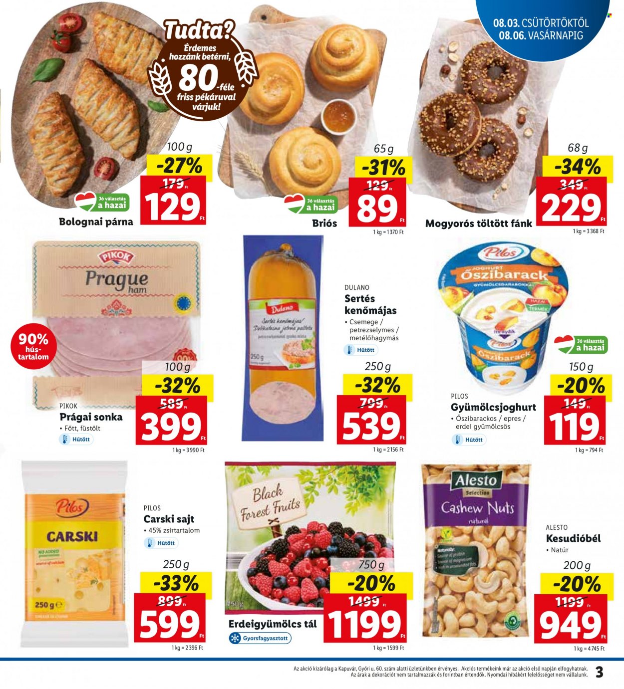 Lidl akciós újságok - 2023.08.03 - 2023.08.06. Oldal 3