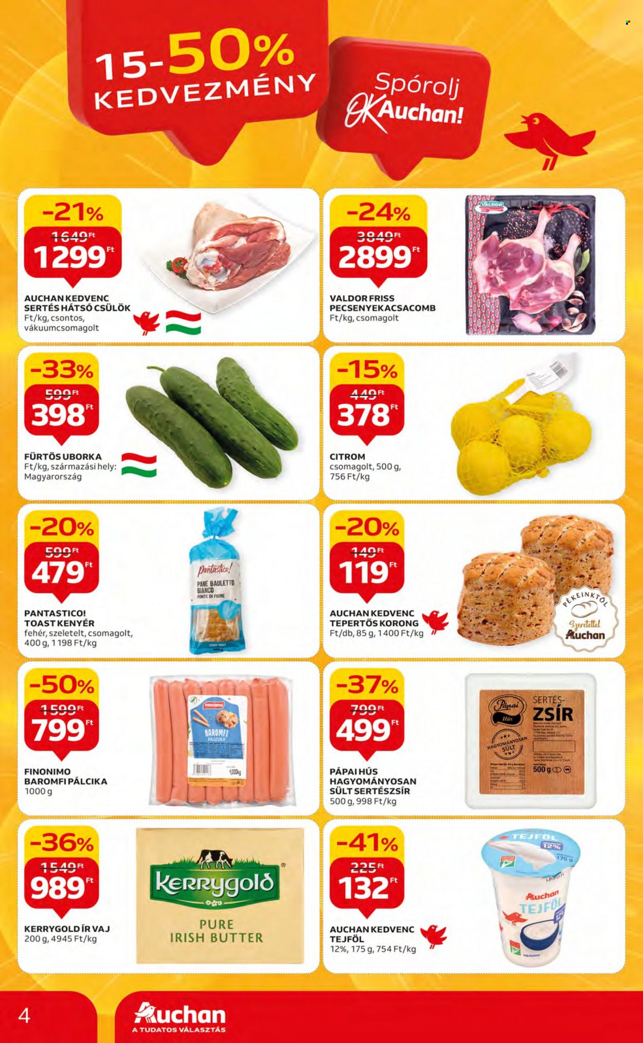 Auchan akciós újságok - 2023.08.03 - 2023.08.09. Oldal 4