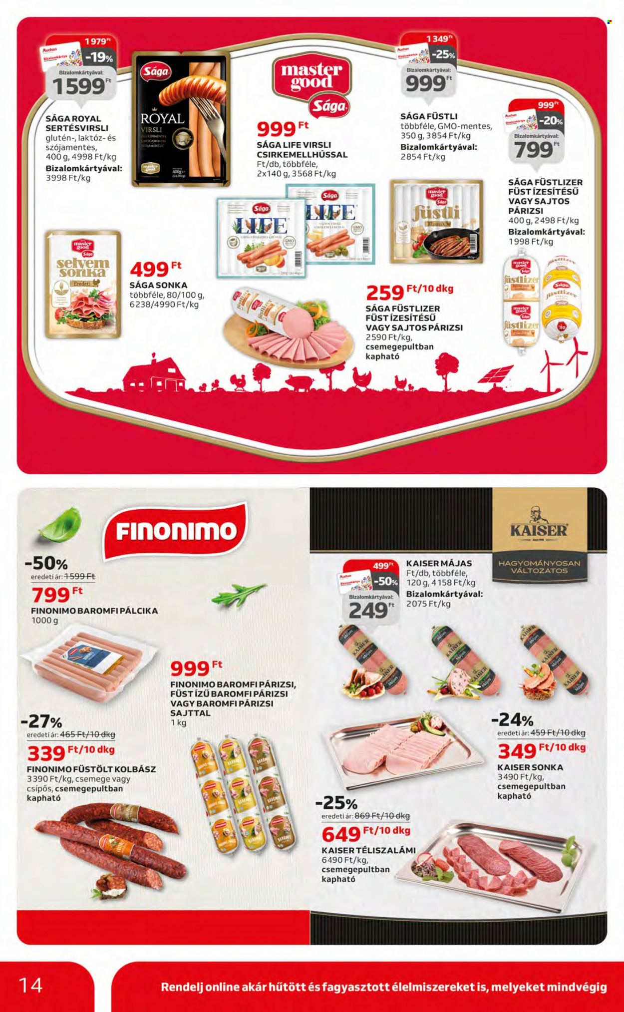 Auchan akciós újságok - 2023.08.03 - 2023.08.09. Oldal 14