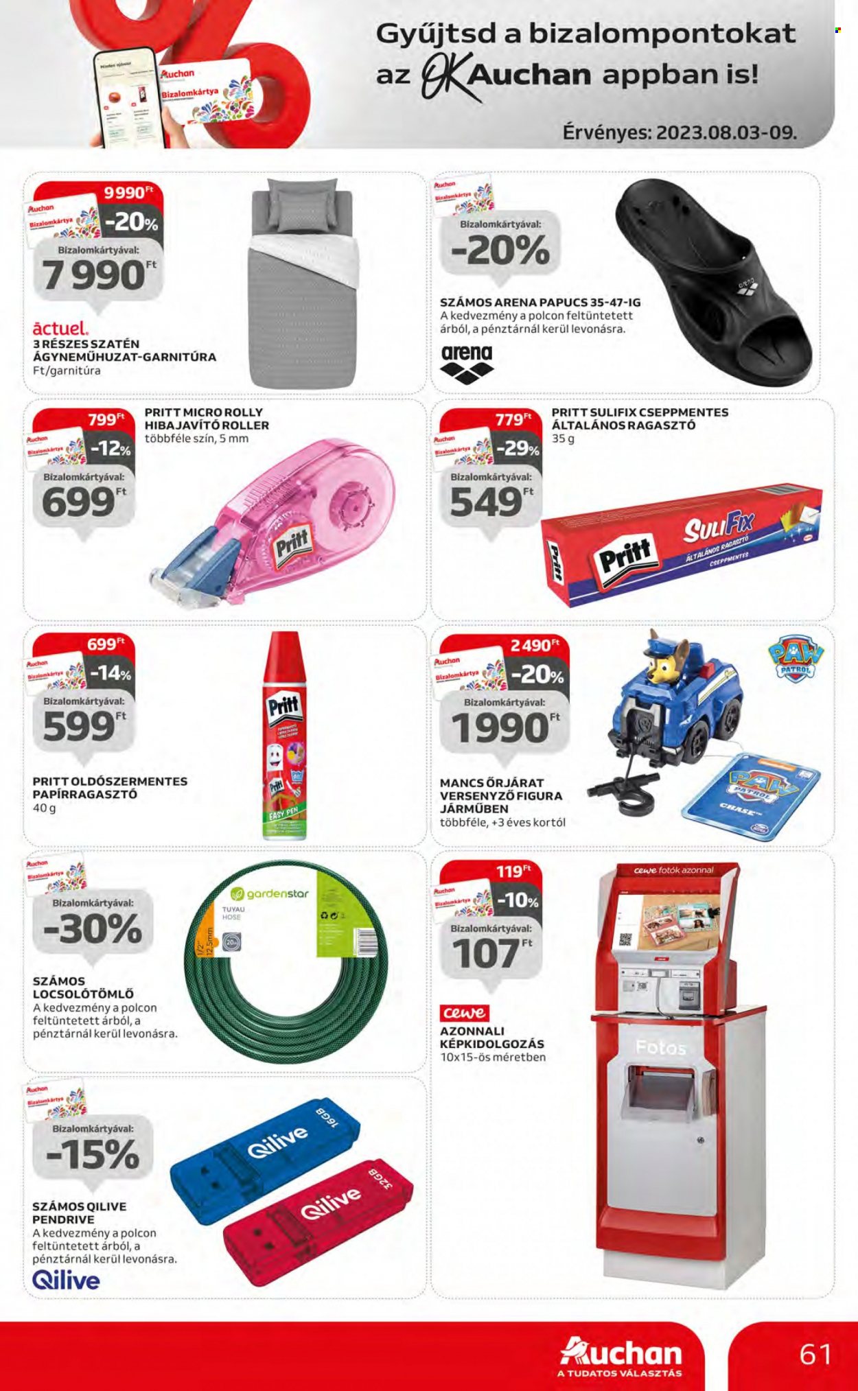Auchan akciós újságok - 2023.08.03 - 2023.08.09. Oldal 61
