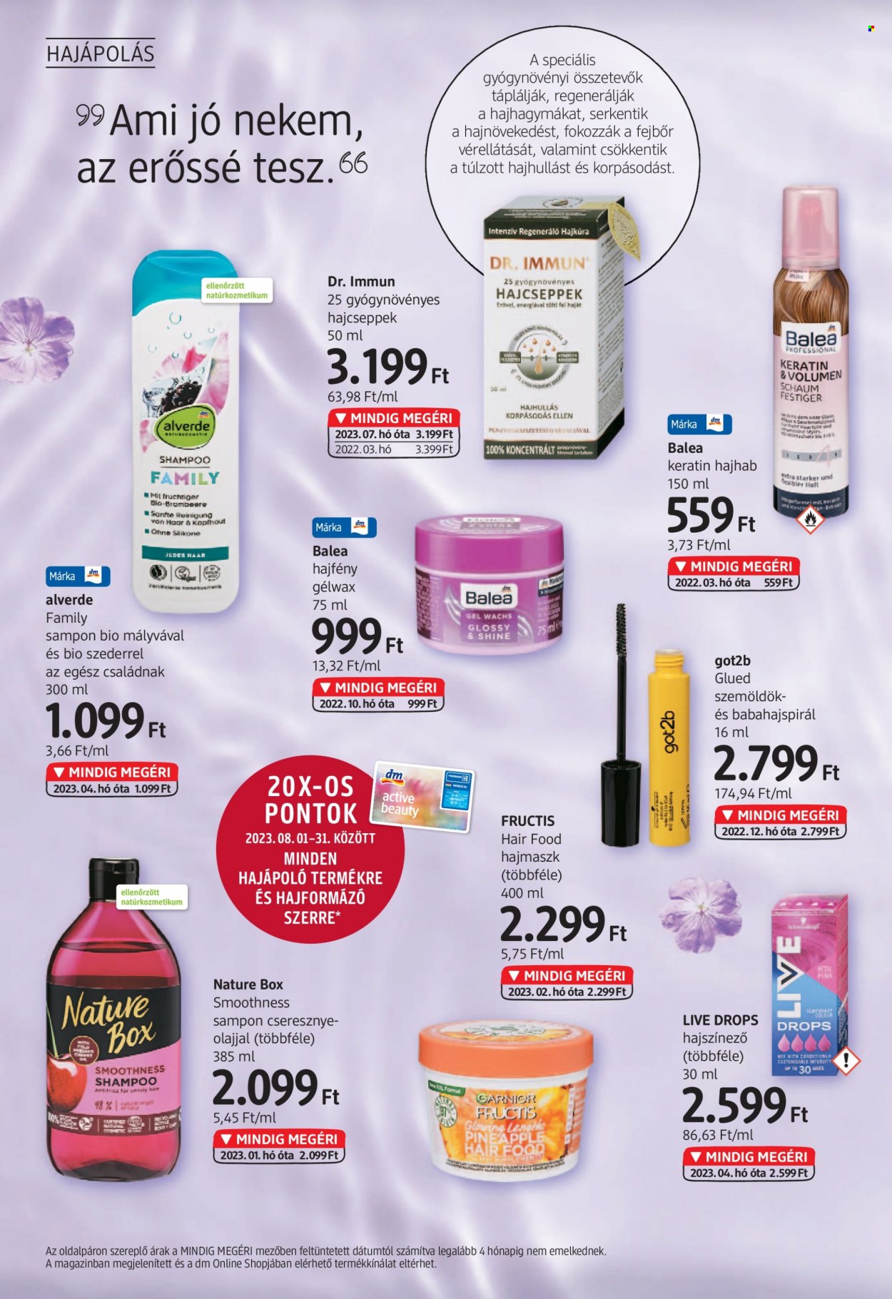 dm drogerie markt akciós újságok. Oldal 4