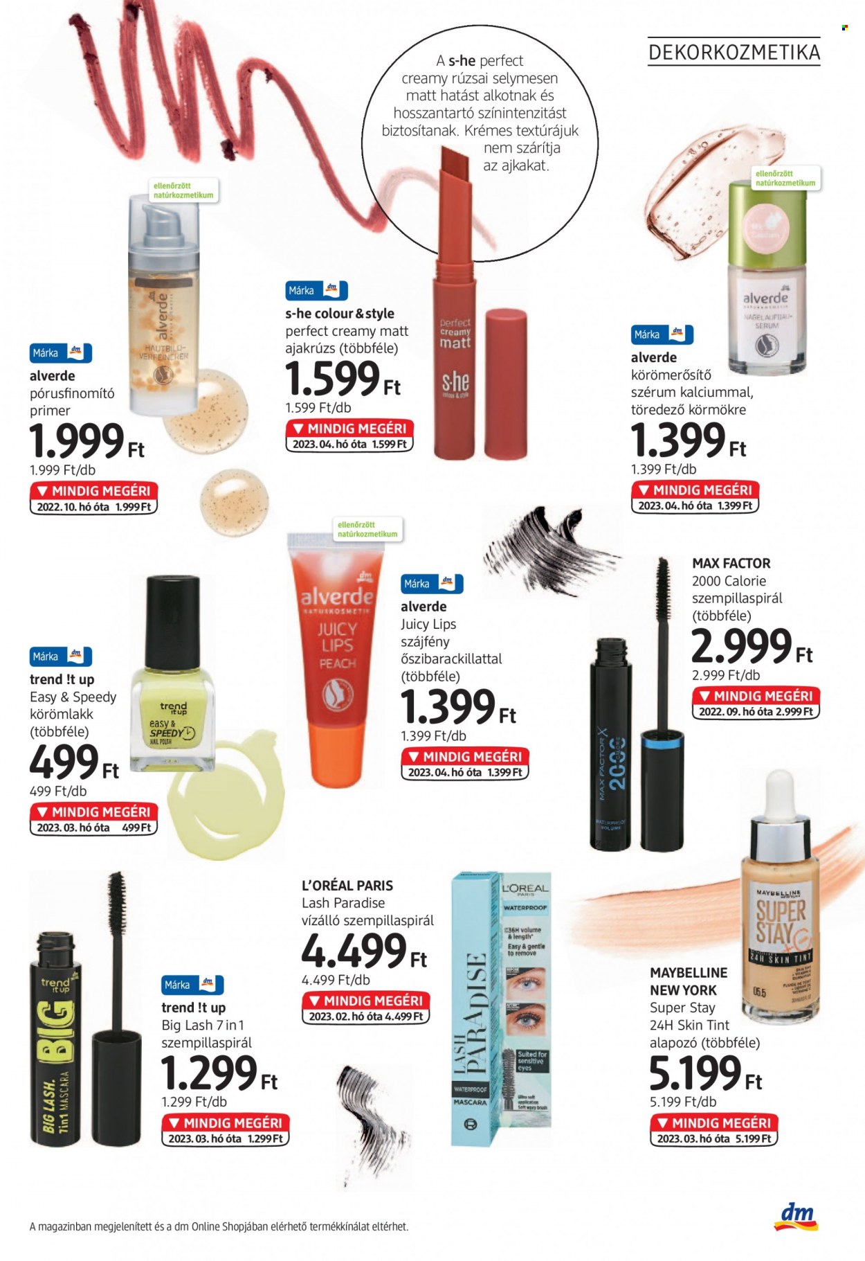 dm drogerie markt akciós újságok. Oldal 7