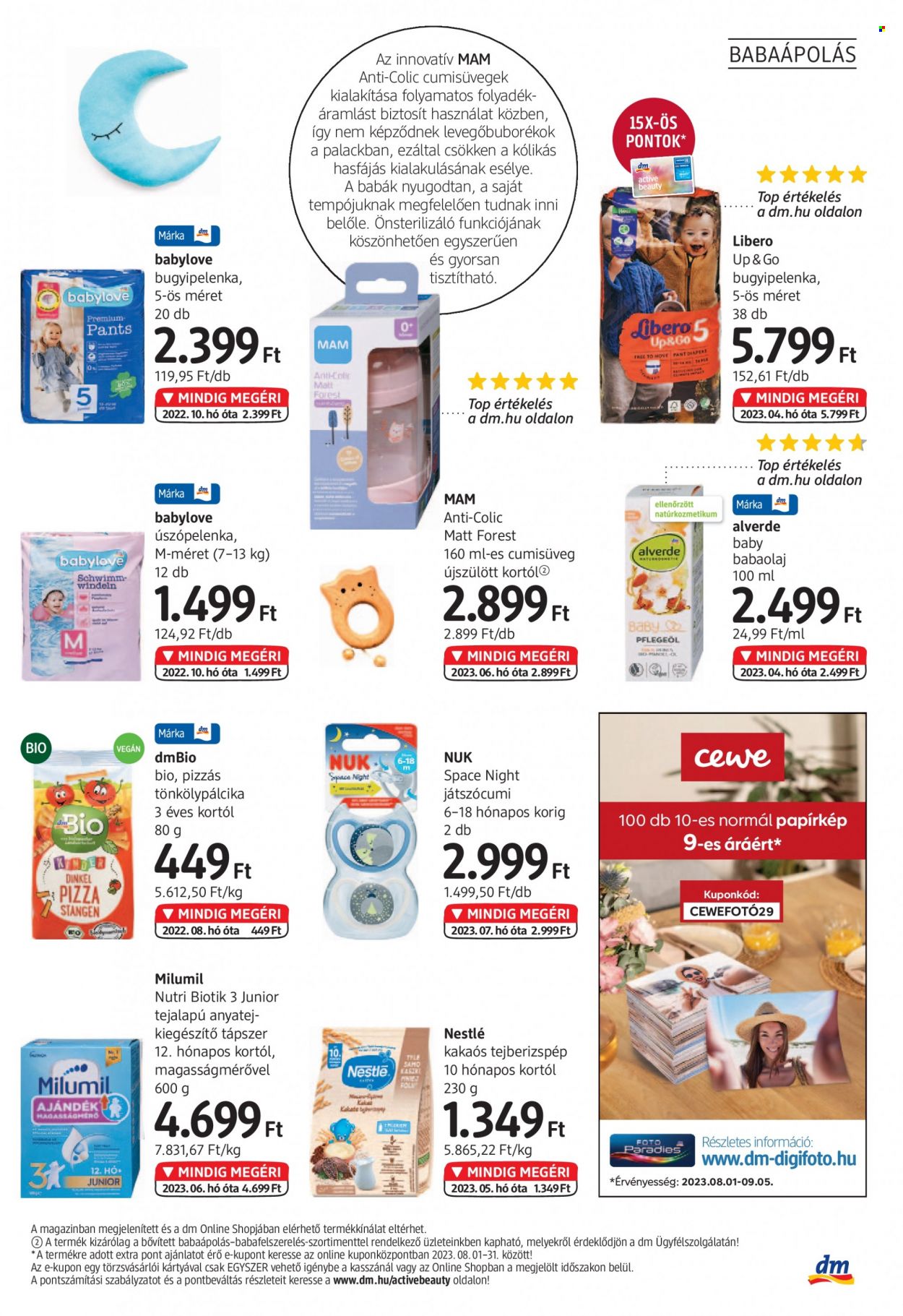 dm drogerie markt akciós újságok. Oldal 19