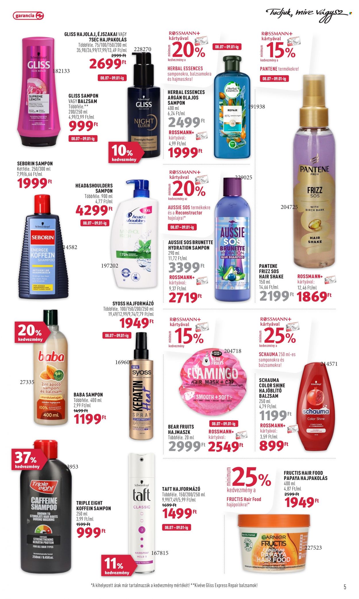 Rossmann akciós újságok - 2023.08.07 - 2023.08.18. Oldal 5