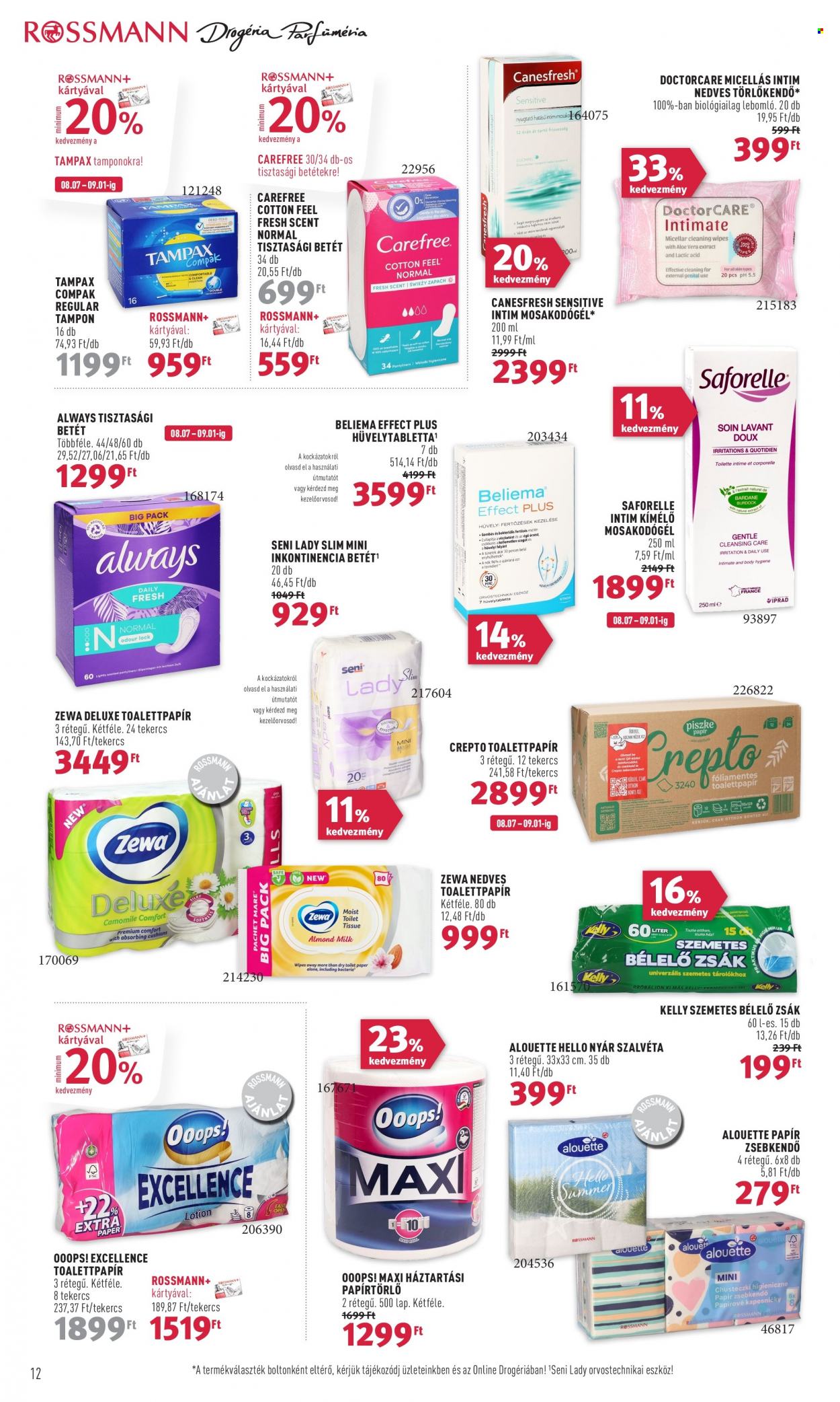 Rossmann akciós újságok - 2023.08.07 - 2023.08.18. Oldal 14