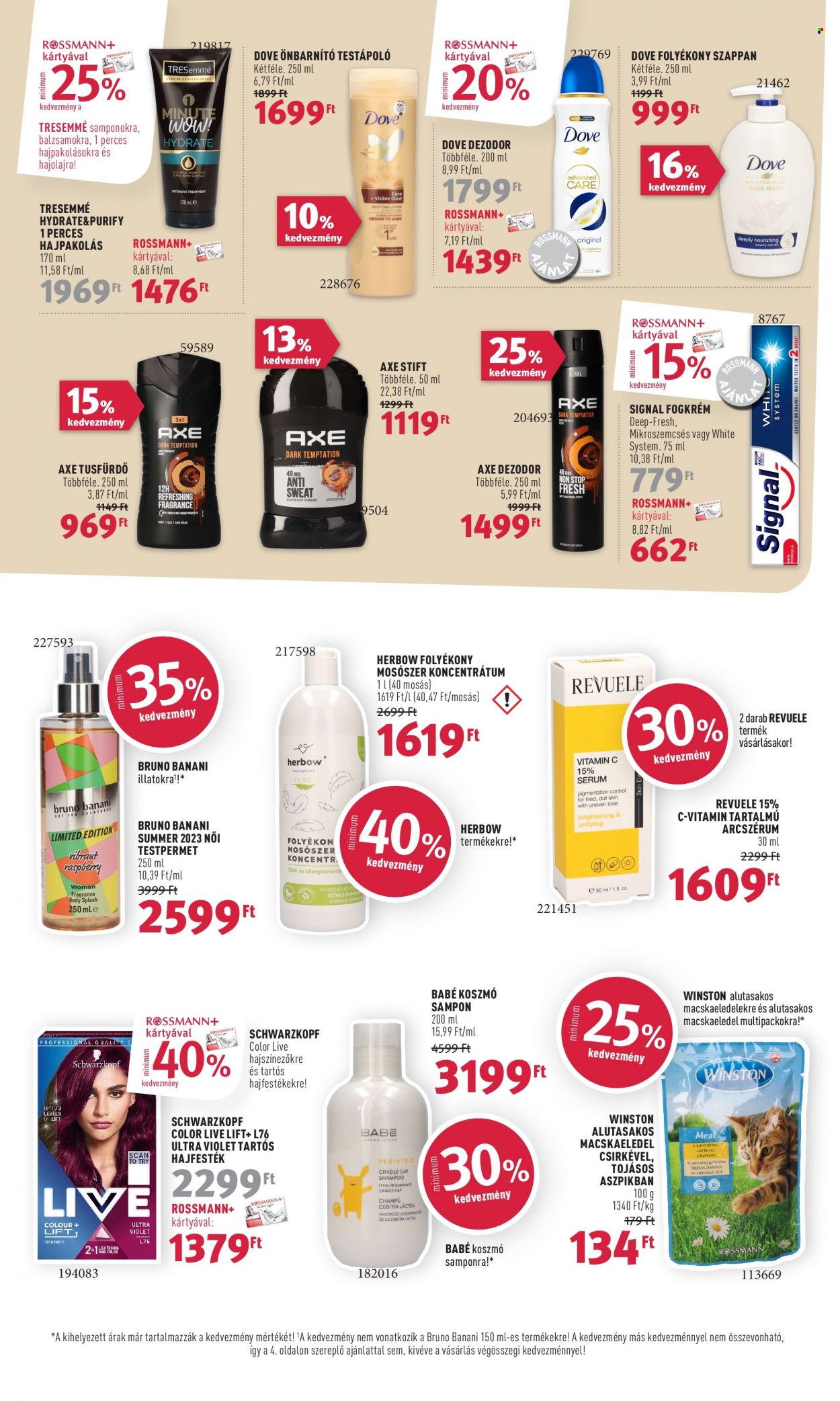 Rossmann akciós újságok - 2023.08.07 - 2023.08.18. Oldal 18