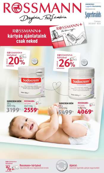 Újság Rossmann - 2023.08.07 - 2023.08.18.