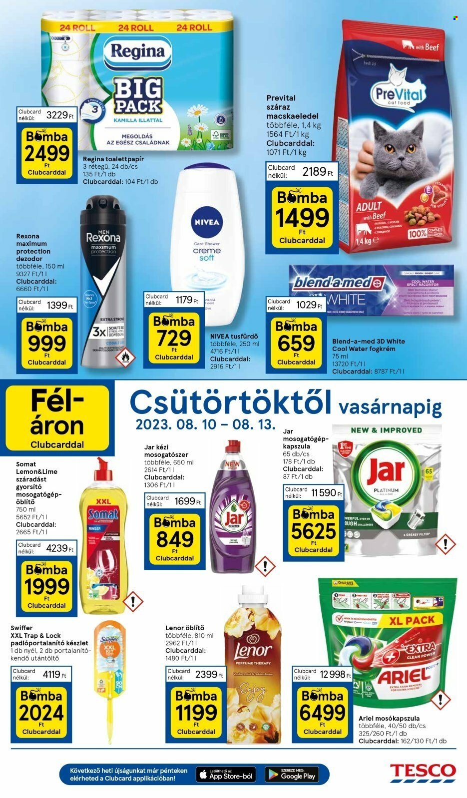 TESCO akciós újságok - 2023.08.10 - 2023.08.16. Oldal 3