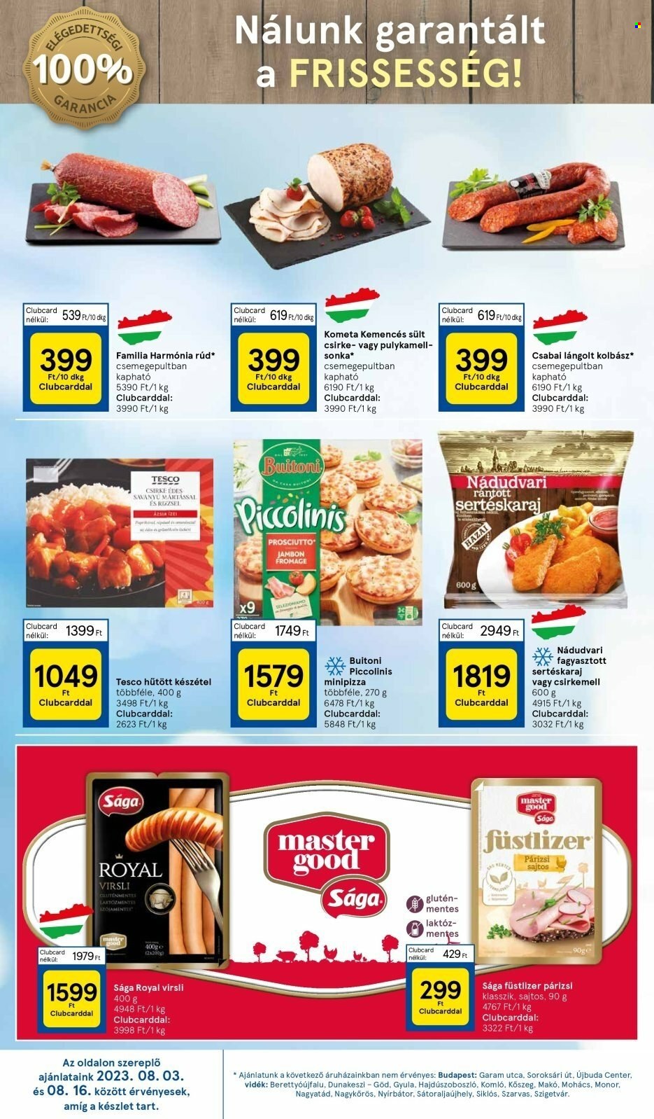TESCO akciós újságok - 2023.08.10 - 2023.08.16. Oldal 18