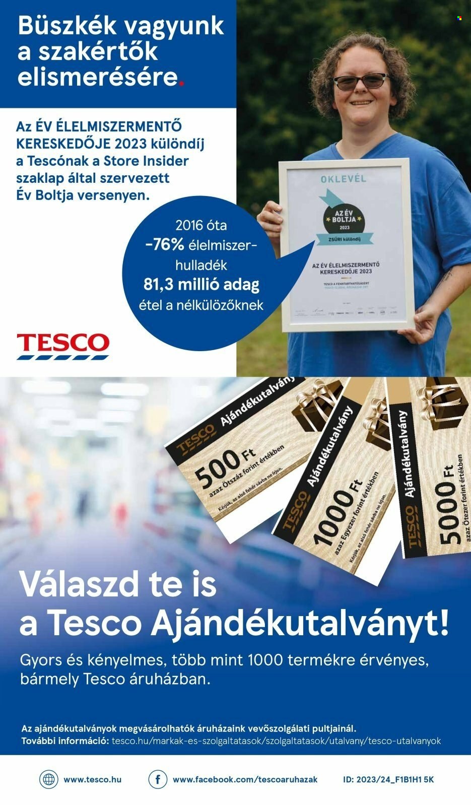 TESCO akciós újságok - 2023.08.10 - 2023.08.16. Oldal 44