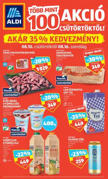 Újság Aldi - 2023.08.10 - 2023.08.16.