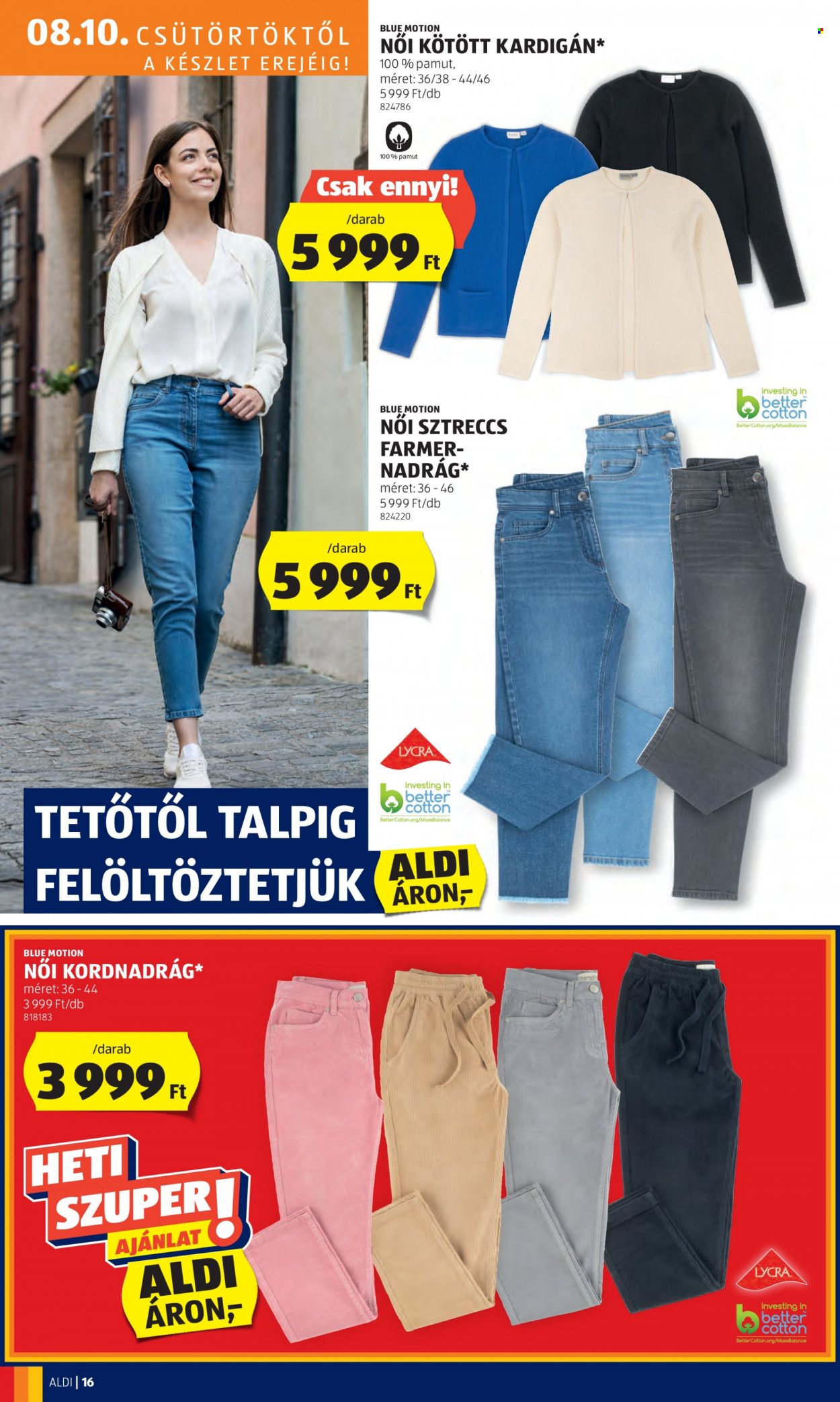 Aldi akciós újságok - 2023.08.10 - 2023.08.16. Oldal 18