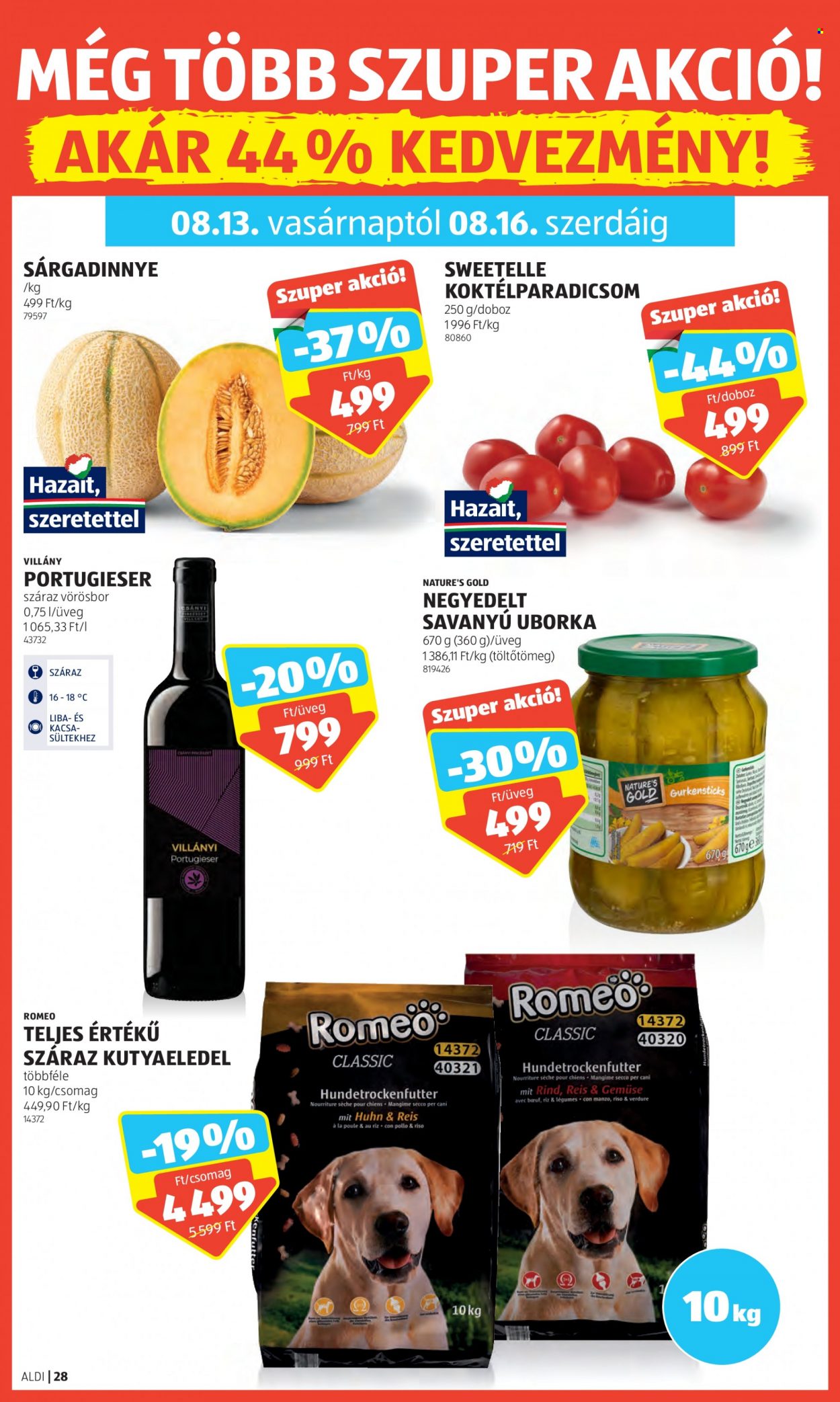 Aldi akciós újságok - 2023.08.10 - 2023.08.16. Oldal 30