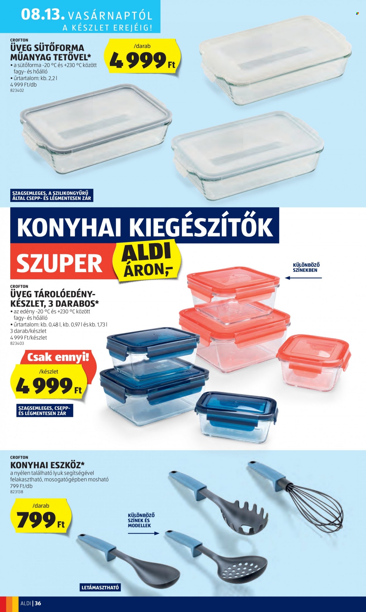 Aldi akciós újságok - 2023.08.10 - 2023.08.16. Oldal 38
