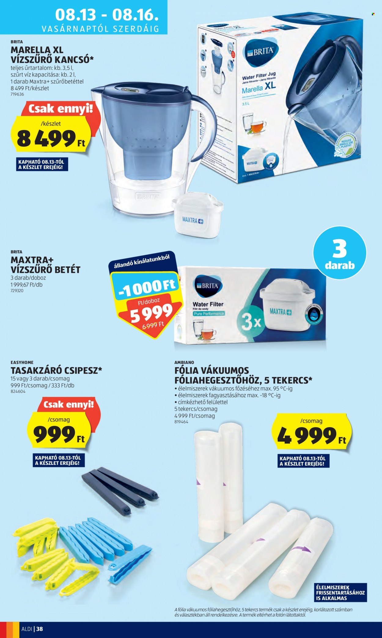 Aldi akciós újságok - 2023.08.10 - 2023.08.16. Oldal 40