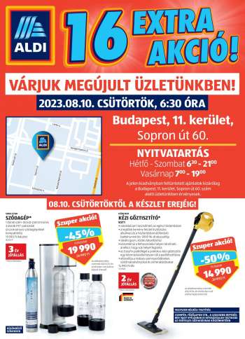Újság Aldi.